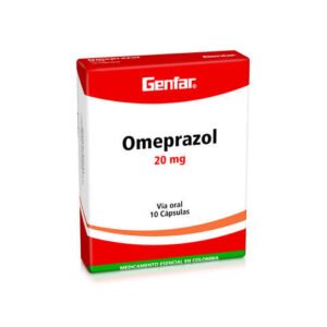 Omeprazol 20mg Genfar — Caja x 10 Cápsulas